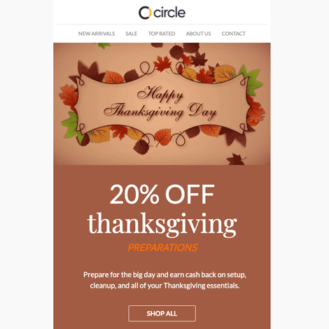 Thanksgiving Sale 1